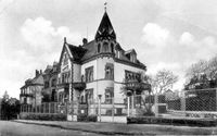 Hotel am Berg nach dem Wiederaufbau